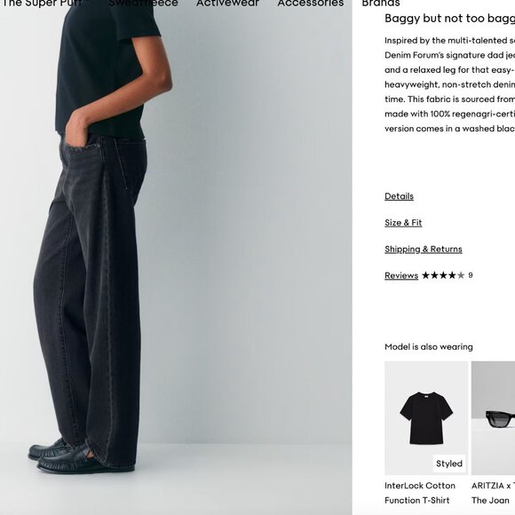 The '90s Marlo Hi-rise Baggy Jean - Picture 3 of 11